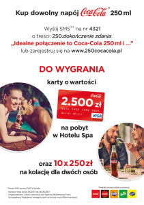 Konkurs "250 Coca-Cola"