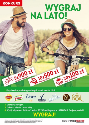 Konkurs "Wygraj na lato" w Intermarche