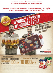 Konkurs "Wyrusz z Tyskim w podróż życia" Intermarche, 18+