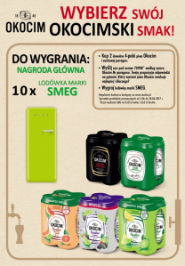 Konkurs "Wybierz swój Okocimski smak" 18+