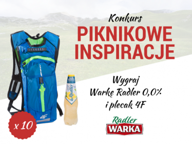Konkurs "10x Warka Radler i plecak 4F do wygrania" 18+