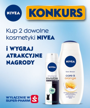 Konkurs "Pielęgnacja z NIVEA" Superpharm
