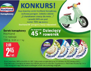 Konkurs "Hochland Rowerek z Charakterem" Intermarche