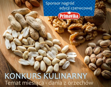 Konkurs kulinarny "Roślinne dania z orzechami"