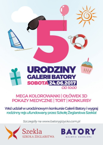 Konkurs z okazji 5 urodzin Galerii Batory, Giżycko