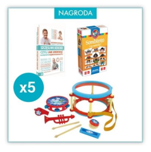 Wygraj zabawki dla dziecka, gry i książki