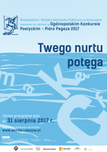 Ogólnopolski Konkurs Poetycki – Pióro Pegaza 2017