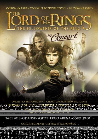 Wygraj podwójne zaproszenie na "The Lord of the Rings in Concert" Gdańsk, Sopot