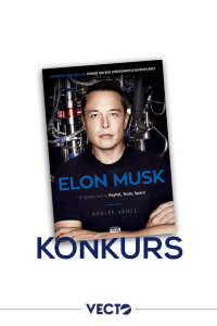 Wygraj książkę "Elon Musk. Biografia twórcy PayPal, Tesla, SpaceX"