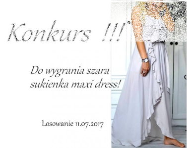 Wygraj sukienkę Maxi Dress
