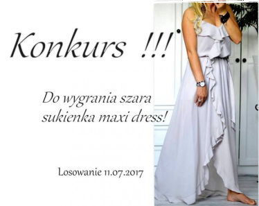 Wygraj sukienkę Maxi Dress