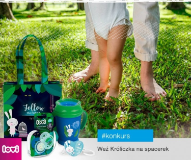 Konkurs fotograficzny "Weź Króliczka na spacerek"