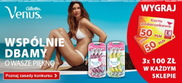 Konkurs "Wspólnie dbamy o wasze piękno" Kaufland