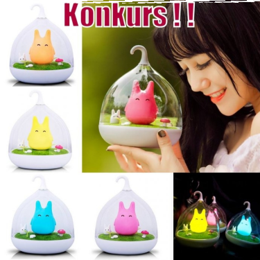 Wygraj dotykową lampkę nocną