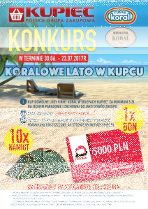 Konkurs "Koralowe lato w Kupcu"