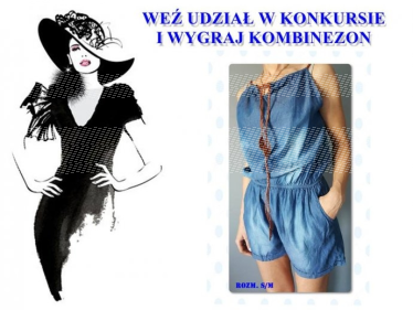 Wygraj niebieski kombinezon, do godz. 20:00