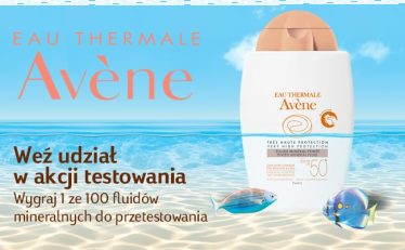 Konkurs "Słoneczne testowanie z marką Avène"