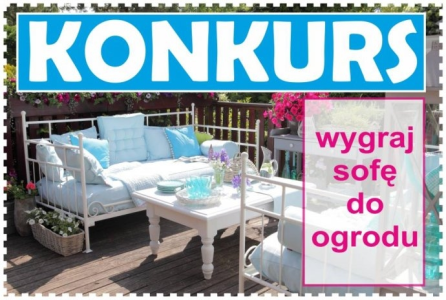 WYgraj sofę ogrodową Lak System