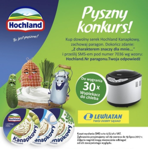 Konkurs "Kanapkowy z charakterem" Lewiatan