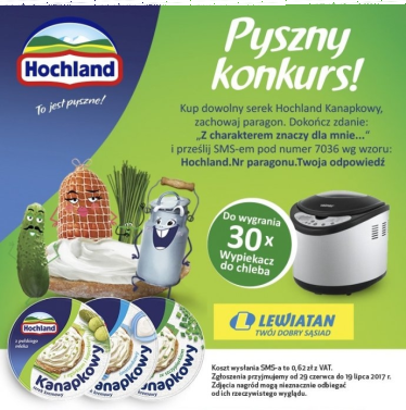 Konkurs "Kanapkowy z charakterem" Lewiatan