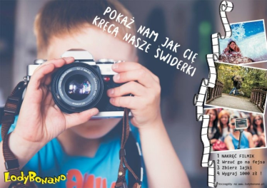 Konkurs filmowy "Pokaż jak Cię kręcą Lody Bonano"