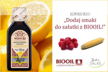Konkurs "Dodaj składniki do sałatki z BIOOIL"