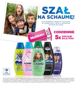 Konkurs "Szał na Schaume" Carrefour