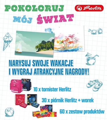 Konkurs plastyczny "Wakacje w kolorze