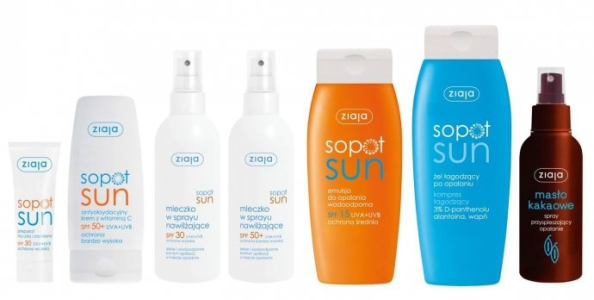 Wygraj zestaw kosmetyków do opalania Ziaja!