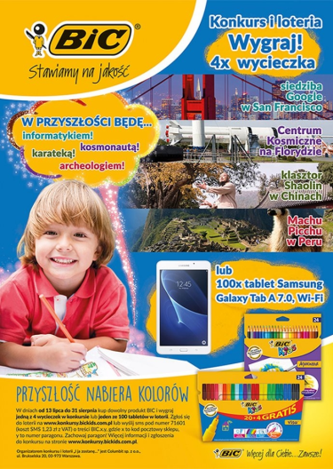 Konkurs "I ja zostanę..." Biedronka