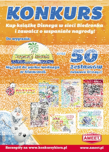 Konkurs "Wymarzone wakacje" w Biedronce