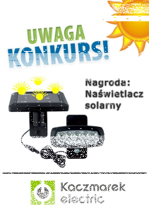 Wygraj naświetlacz solarny