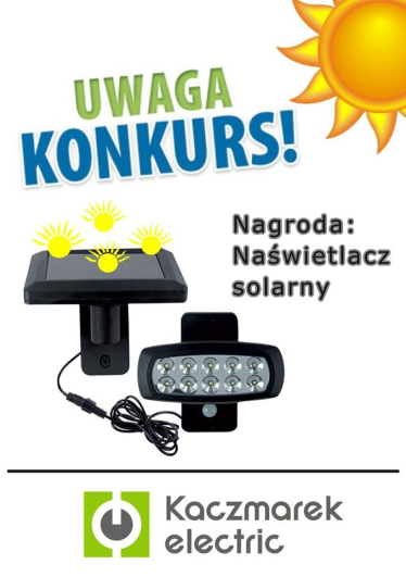 Wygraj naświetlacz solarny