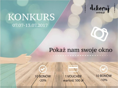 Konkurs fotograficzny "Pokaż nam swoje okno"