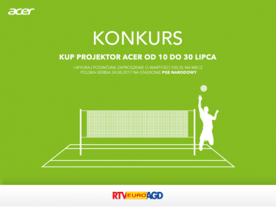Konkurs "Siatkarskie emocje z Acer"