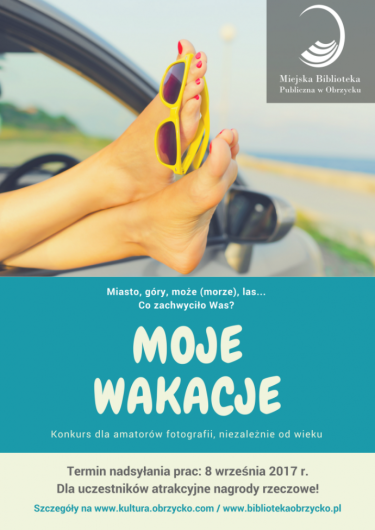 Konkurs "Moje wakacje" Obrzycko
