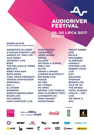 Konkurs "Audioriver 2017" do godz. 12:00