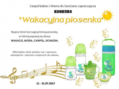 Konkurs "Wakacyjna piosenka"