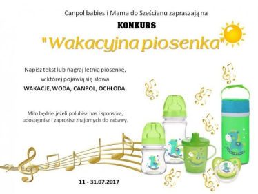 Konkurs "Wakacyjna piosenka"