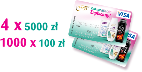 Loteria "Zniknął kolor? Zapłacimy!"