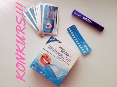 Konkurs "Wybielanie zębów paskami Bright White"