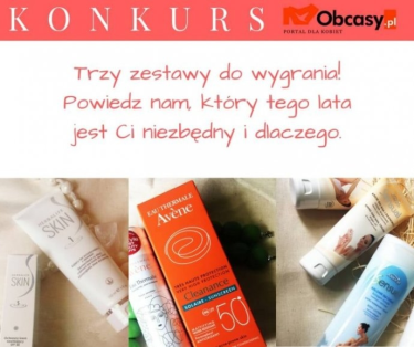 Konkurs "Wakacyjna Pielęgnacja"