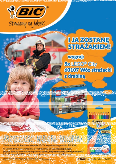 Konkurs "I ja zostanę strażakiem" Makro Szczecin