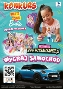 Wielki konkurs "Wygraj z Barbie i Hot Wheels" Carrefour