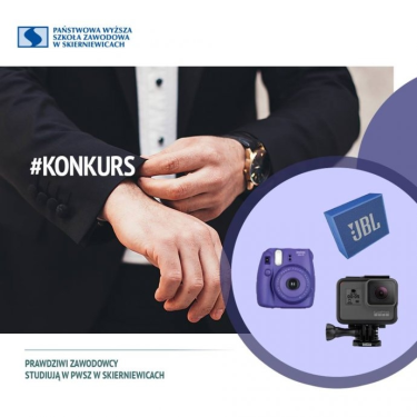 Konkurs "Prawdziwi zawodowcy studiują w PWSZ w Skierniewicach"