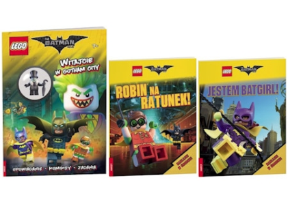 Wygraj książki z bohaterami Lego Batman: Film