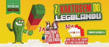 Konkurs "Z Kaktusem do Legolandu" Żabka, Freshmarket