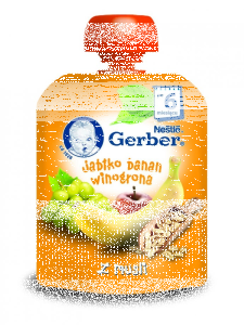 Testowanie owocowych deserków w tubkach z musli