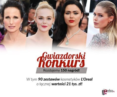 Konkurs "Co myślą Gwiazdy na Czerwonym Dywanie?"