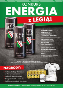 Konkurs "Energia z Legią w Topaz"